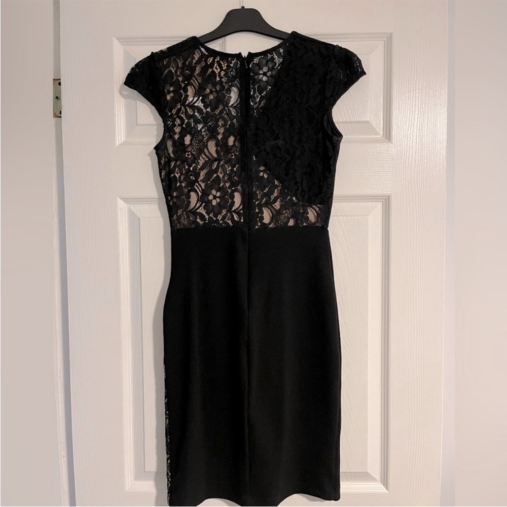 NWT Mendocino Black Lace Dress - Picture 3 of 9